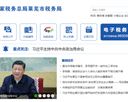 山东莱城工业园区税务局办税服务厅地址及联系电话